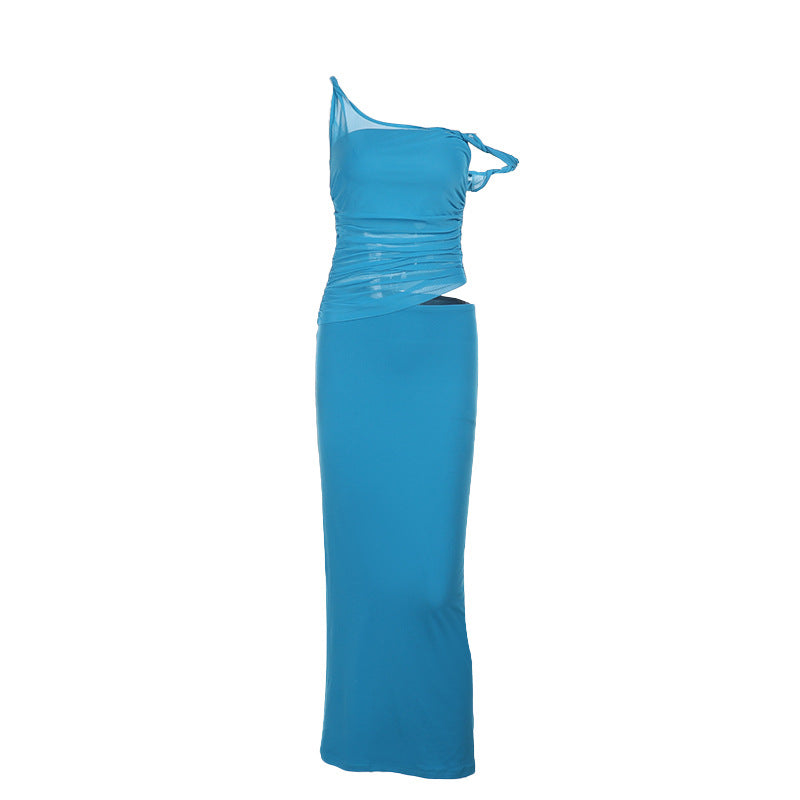 Twisted Mesh Crossbody Summer Dress FREYA