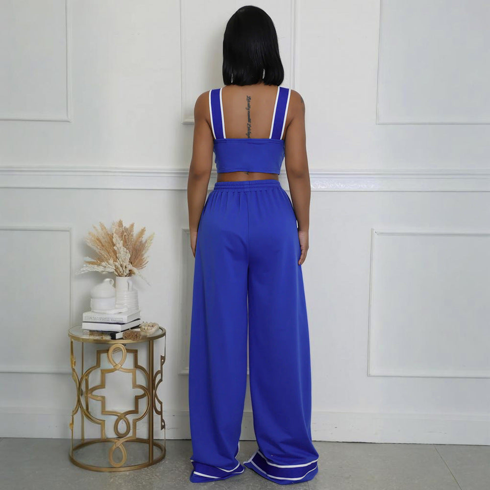 Chic Lace-Up Two-Piece Set Coya