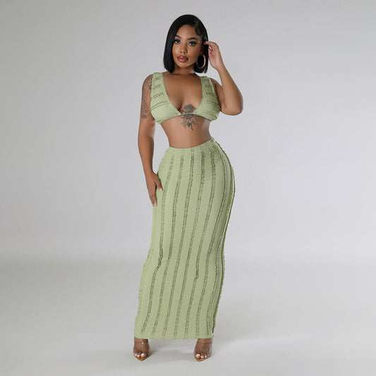 Sexy Lace Backless Party Set MOOYAA