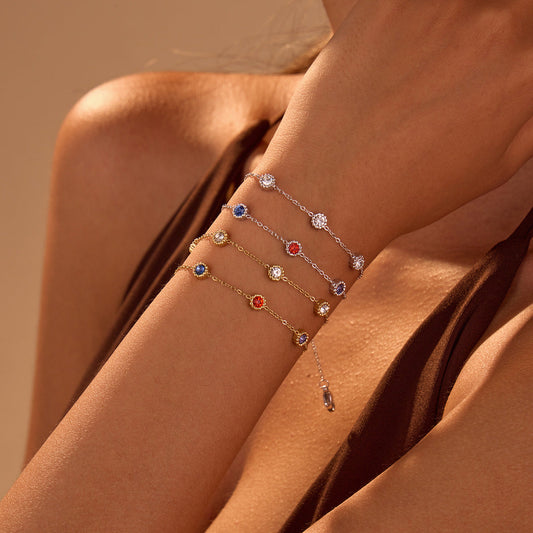 Luxe Glow Zircon Bracelet Nimai