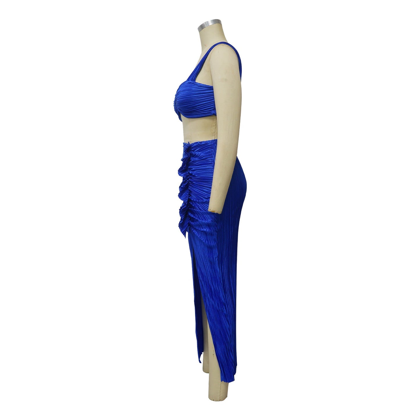 Spaghetti Strap Pleated Set MOOYAA