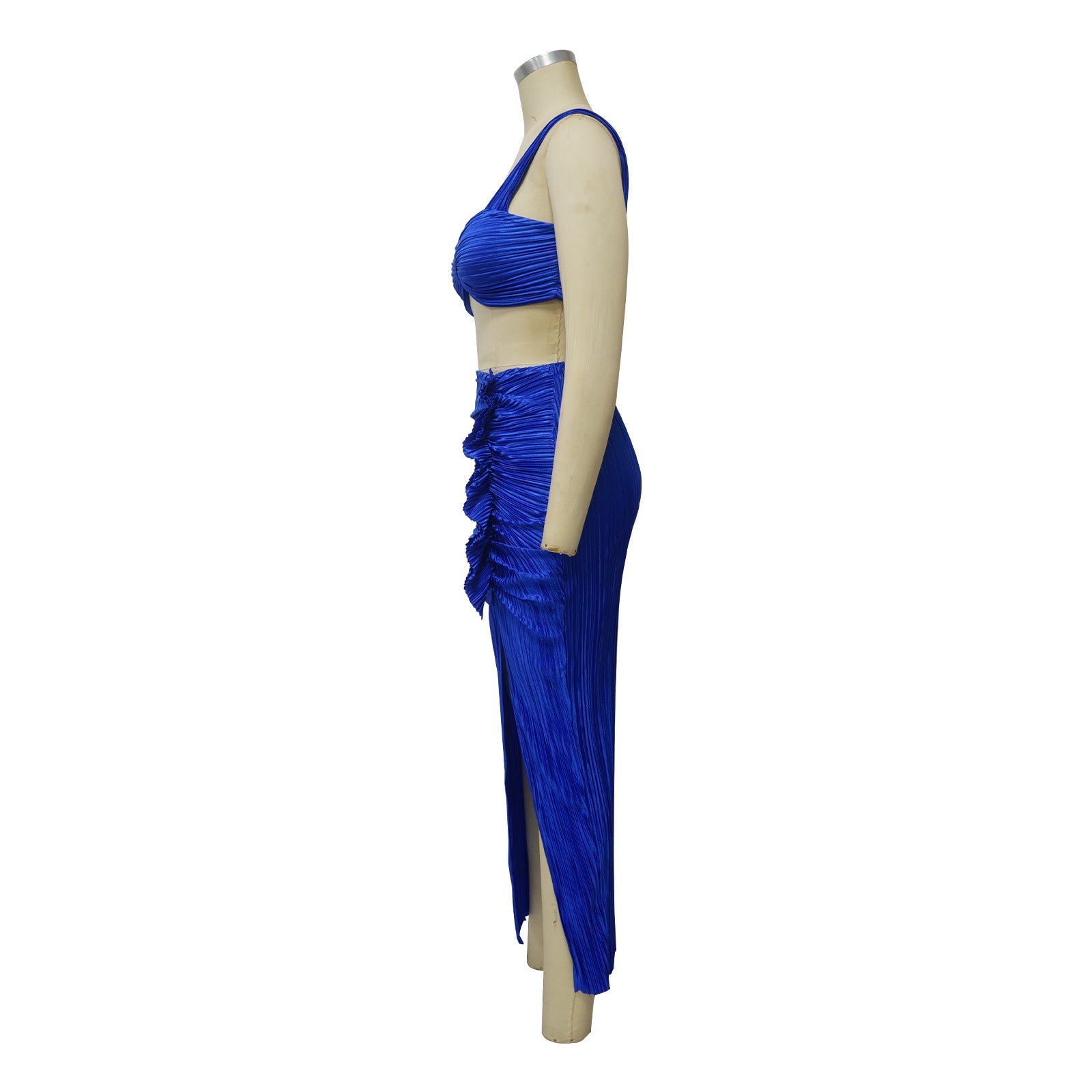 Spaghetti Strap Pleated Set MOOYAA