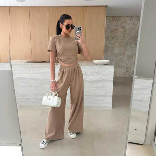 Crop Top & Trousers NEWMELANCE