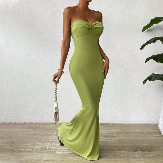 Summer Sizzle Tube Dress Yiskiss