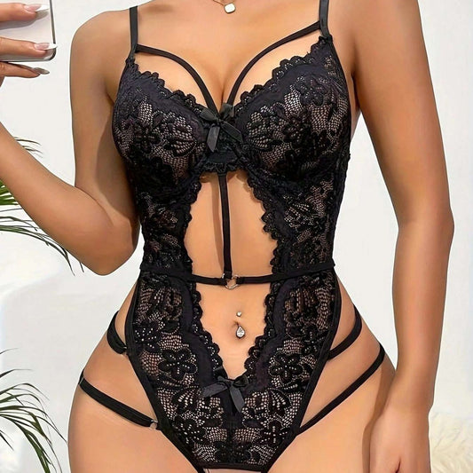 Lace Temptation One-Piece Lingerie Caggiano